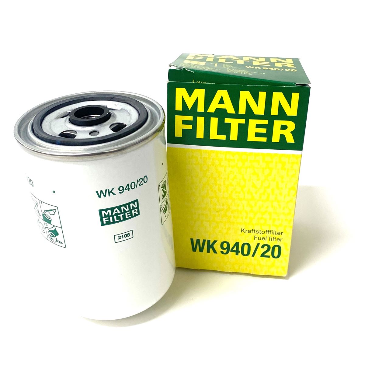 WK940/20 Фильтр Топливный MANN-FILTER - Оптовые Цены